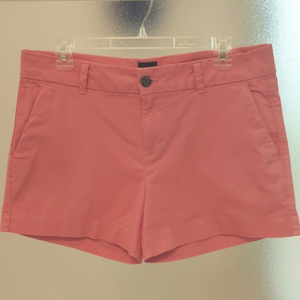 Gap relaxed girlfriend coral shorts
